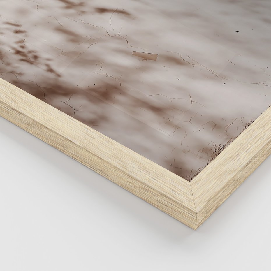 Zestaw obrazy w ramie 40x50 galeria - Trawy, zachód, słońca, cienie - rama drewno