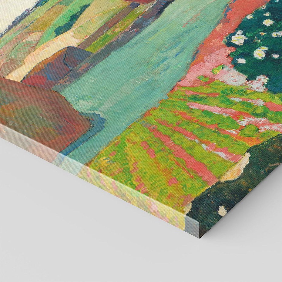 Obraz na płótnie 120x80 - Haystacks in Brittany 1890, Paul Gauguin - Reprodukcja - reprodukcja, obraz na płótnie