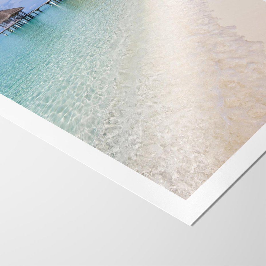 Plakat bez ramy 30x40 - Rajski klimat plaży tropikalnej - plaża, tropiki