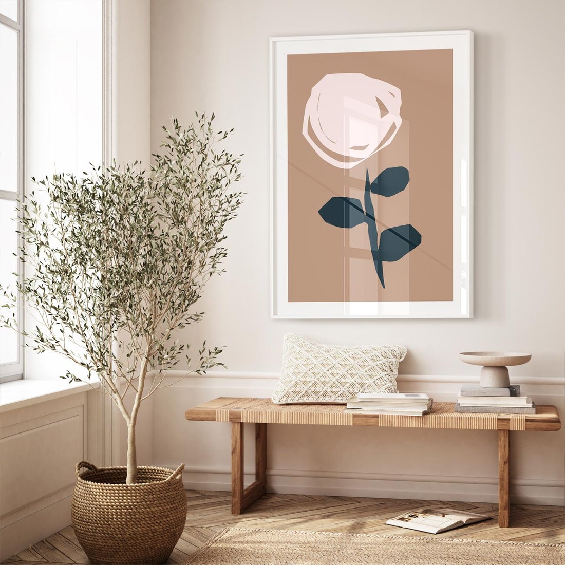 Plakat bez ramy 50x70 - Niewytłumaczalne - abstrakcyjny obraz, plakat