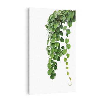 Obraz na płótnie 80x120 - Świeżość Natury - liście, zielone