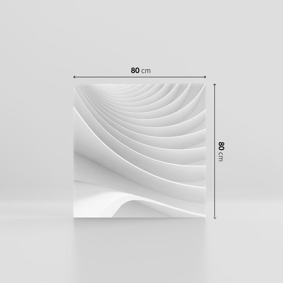 Obraz na płótnie 80x80 - Geometryczna Harmonia - geometryczne, kształty