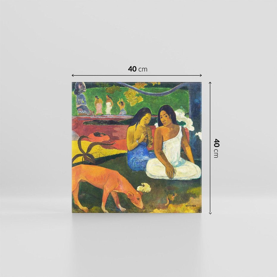 Obraz na płótnie 40x40 - Arearea 1892, Paul Gauguin - Reprodukcja - reprodukcja, obraz na płótnie