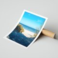 Plakat bez ramy 30x40 - Spokój nad brzegiem morza - plaża, morze