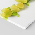 Obraz na płótnie 80x80 - owocowa eksplozja - limonki, owoce