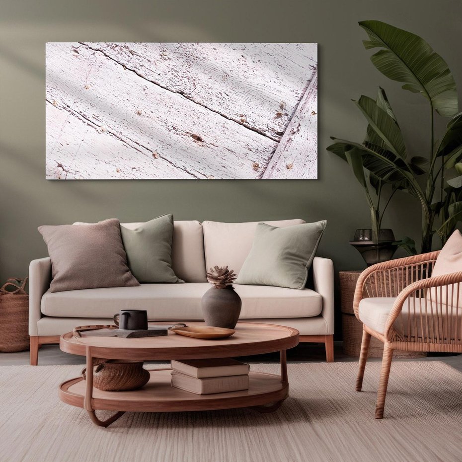 Obraz na płótnie 120x60 - Nowoczesna Elegancja - beton, struktura