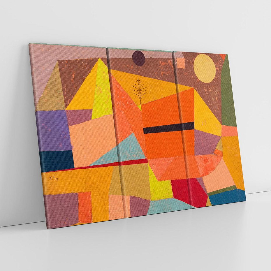 Obraz na płótnie 120x80 - Joyful Mountain Landscape 1929, Paul Klee - Reprodukcja - reprodukcja, obraz na płótnie