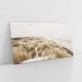 Obraz na płótnie 140x70 - Nadmorskie Wydmy - fotografia, kolory sepii