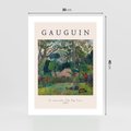 Plakat bez ramy 30x40 - Gauguin: Reprodukcja i Typografia - Gauguin, reprodukcja