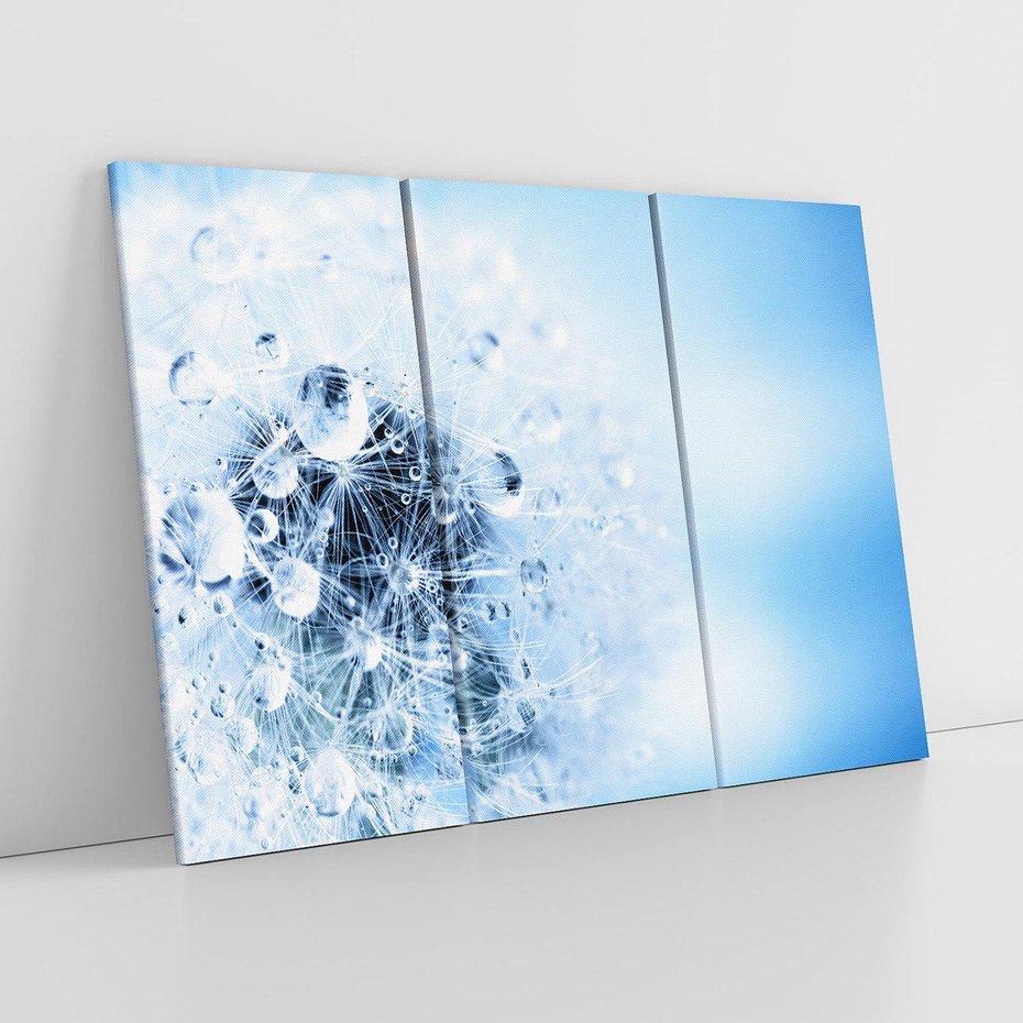 Obraz na płótnie 120x80 - Kwiatowa abstrakcja - abstrakcja, kwiat