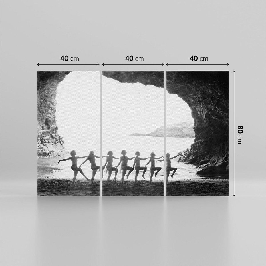 Obraz na płótnie 120x80 - Echa Tańca - fotografia, początek XX wieku