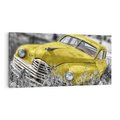 Obraz na płótnie 140x70 - Retro Auto: Wspomnienie Minionych Czasów - samochód, auto