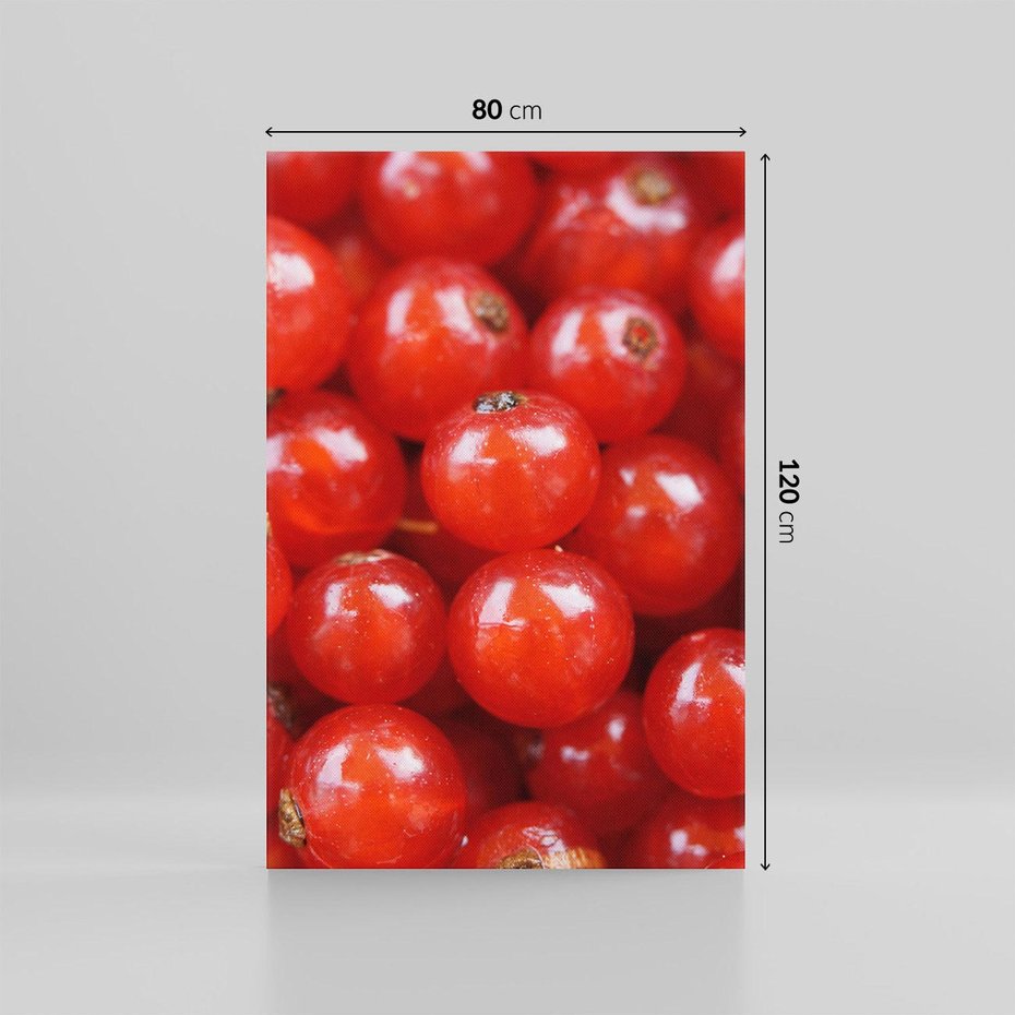 Obraz na płótnie 80x120 - Pożeczka - Czerwony Skarb - pożeczka, owoc