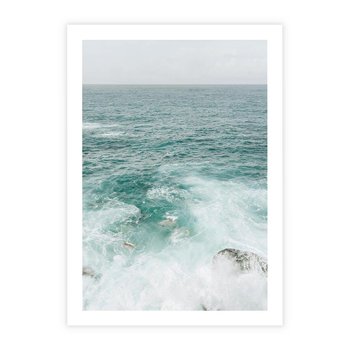 Plakat bez ramy 30x40 - Wzburzony Żywioł - morze, ocean