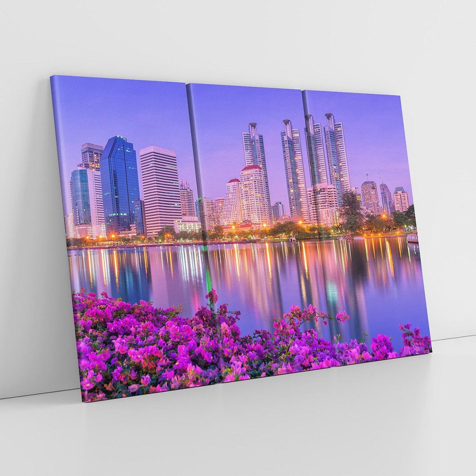 Obraz na płótnie 120x80 - Tajemnicza Azja - Bangkok, Azja