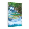 Obraz na płótnie 70x100 - Magia tajlandzkich wodospadów - wodospady, Tajlandia