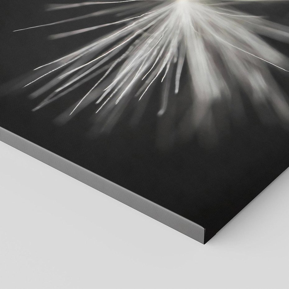 Obraz na płótnie 150x50 - Delikatność dmuchawców zbliżenie - dmuchawce, zbliżenie