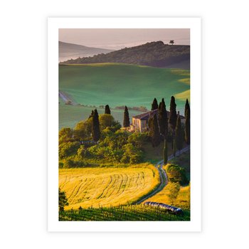 Plakat bez ramy 30x40 - Pejzaż w perspektywie - pejzaż, perspektywa