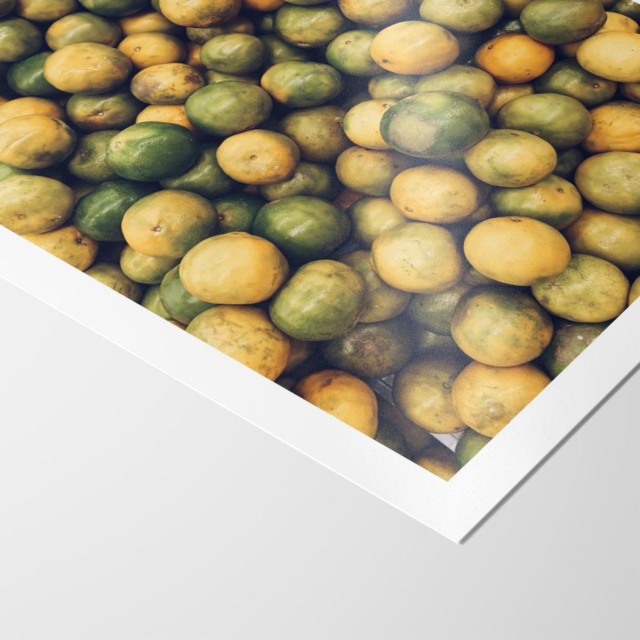 Plakat bez ramy 30x40 - Świeżość Cytrusów - cytryny, limonki