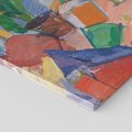 Obraz na płótnie 100x70 - "Martwa natura z pomarańczami w koszyku" Edvard Weie - Reprodukcja - reprodukcja, obraz na płótnie