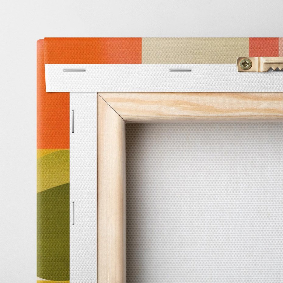 Obraz na płótnie 150x50 - Eklektyczne Oblicza - geometryczne kolorowe kształty, eksplozja kolorów