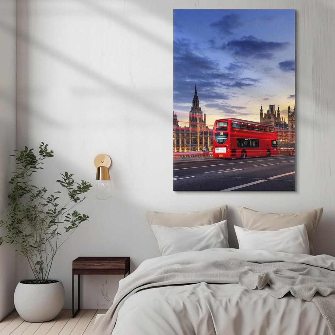 Obraz na płótnie 80x120 - Big Ben - ikona Londynu - Londyn, Big Ben