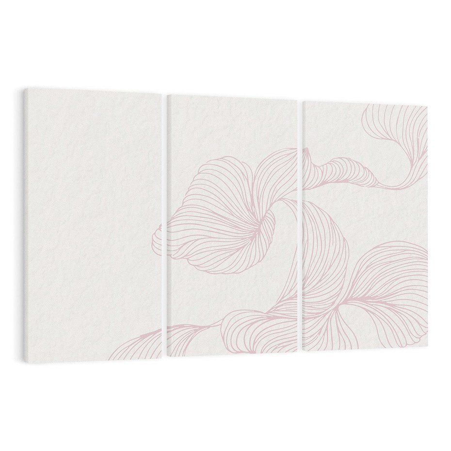 Obraz na płótnie 120x80 - Szept marzeń i tajemnic - abstrakcyjne, roślinne ornamenty