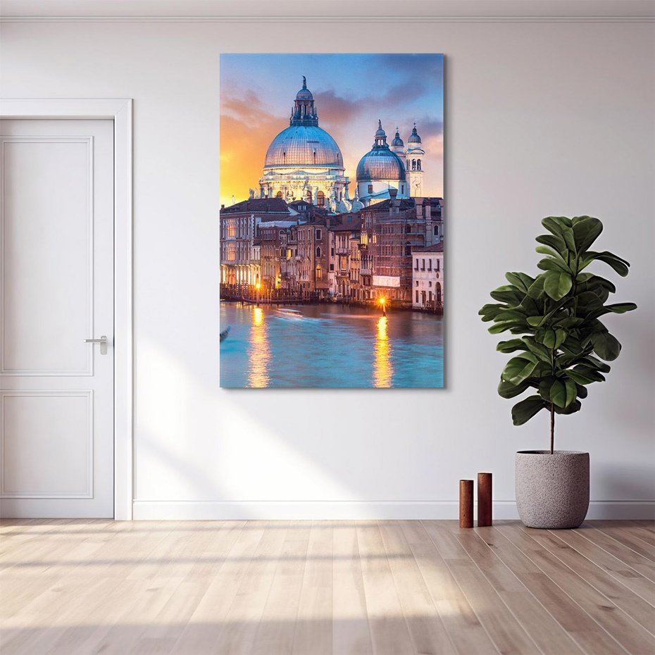 Obraz na płótnie 50x70 - Wenecja: miasto zakochanych - Wenecja, Włochy