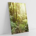 Obraz na płótnie 80x120 - Uroczysty Las Drzew - las, drzewa