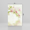 Obraz na płótnie 80x120 - Orchidea w Spa - orchidea, kwiaty