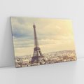 Obraz na płótnie 120x80 - Paryż: Wieża Eiffla w blasku - Wieża, Eiffla