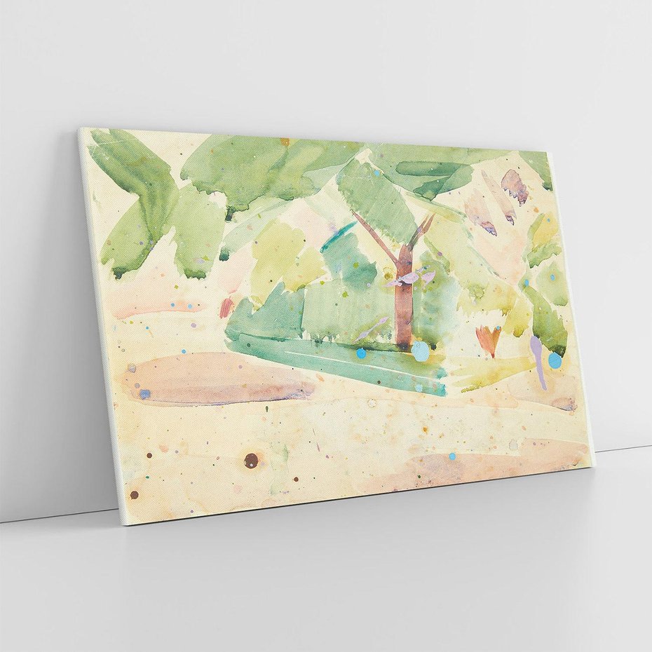 Obraz na płótnie 100x70 - "Color study Langelinie" Edvard Weie - Reprodukcja - reprodukcja, obraz na płótnie