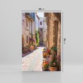 Obraz na płótnie 50x70 - Malownicze Zakątki Miasta - uliczka, perspektywa