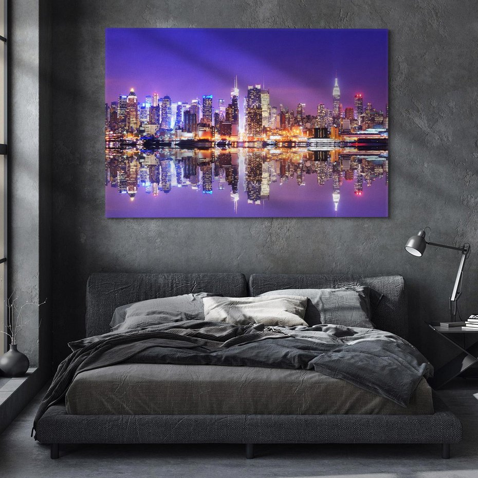 Obraz na płótnie 70x50 - Dynamiczne miasto - Nowy Jork - USA, miasto