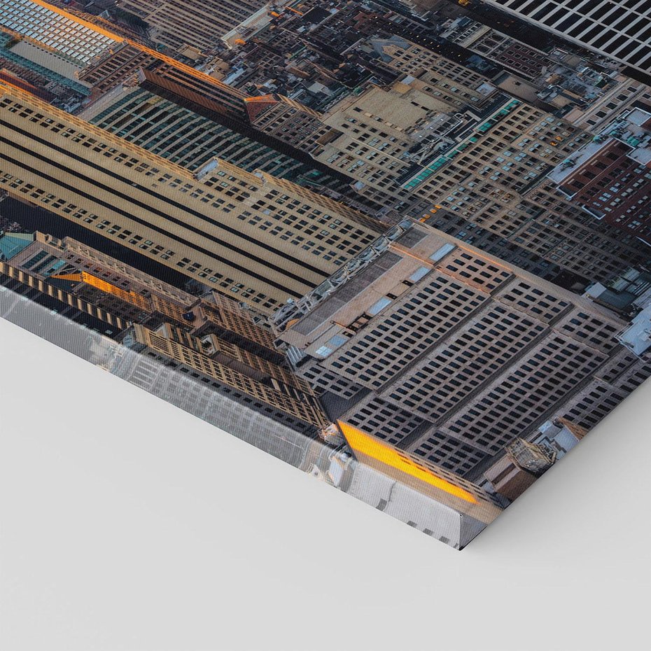 Obraz na płótnie 70x100 - Nowojorskie Wieżowce - Nowy York, wieżowce