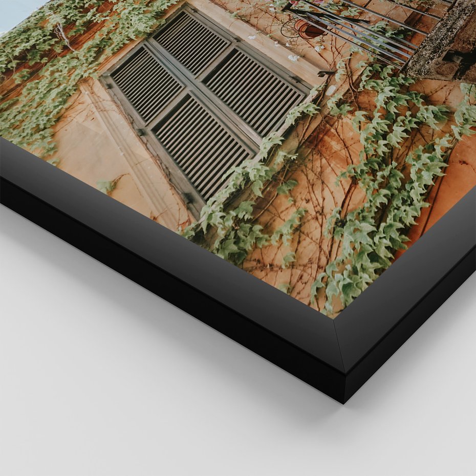 Zestaw obrazy w ramie 30x40 galeria - Podróż, Włochy, hotel, wakacje - rama czarna