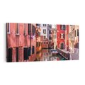 Obraz na płótnie 140x70 - Przejażdżka gondolą przez Wenecję - Wenecja, kanały