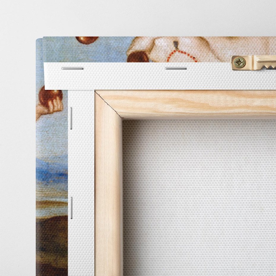 Obraz na płótnie 80x80 - "Trzy Gracje" (1504) Rafael - Reprodukcja - reprodukcja, obraz na płótnie