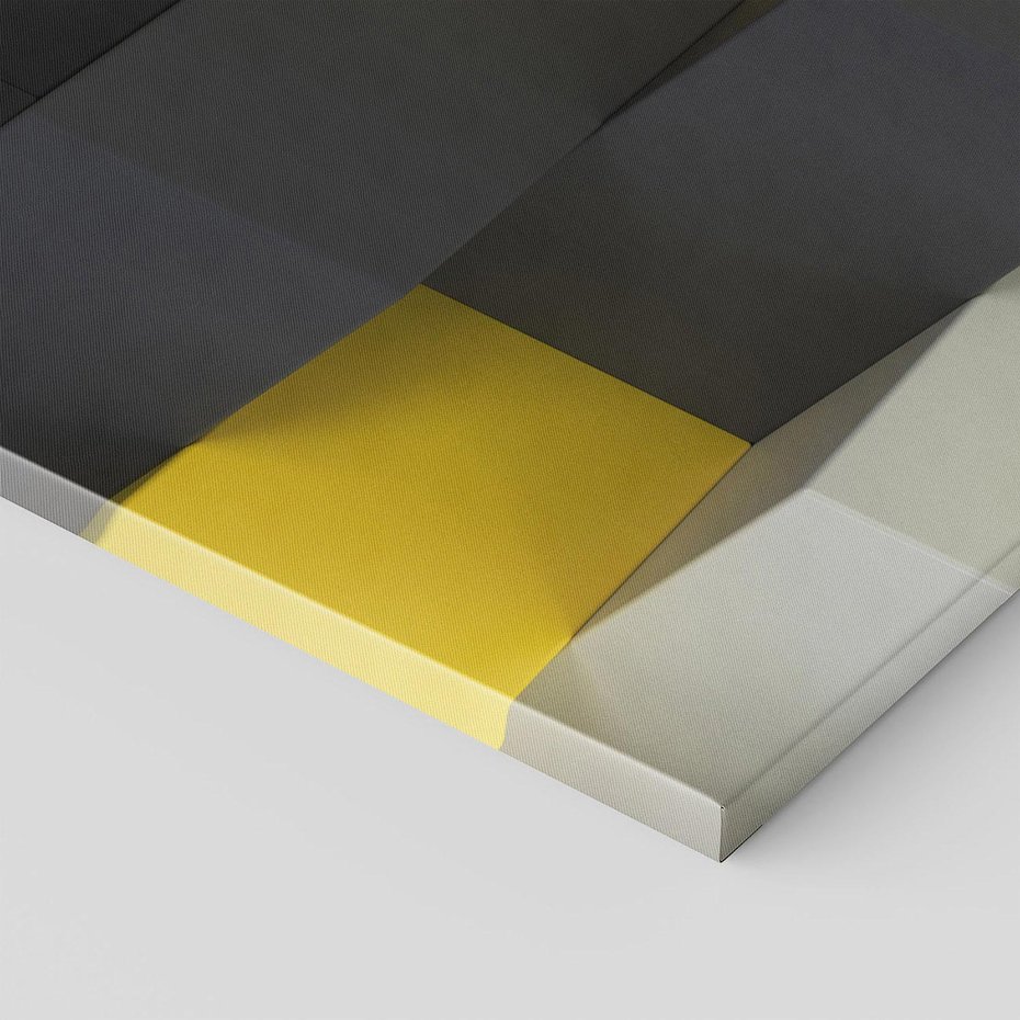 Obraz na płótnie 50x70 - Gry kolorów - abstrakcja, 3d