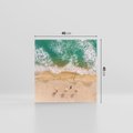 Obraz na płótnie 40x40 - Letnie Wakacje na Horyzoncie - plaża, morze