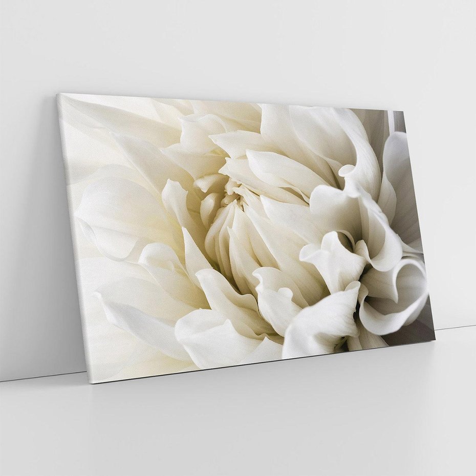 Obraz na płótnie 120x80 - Białe Kwiaty Delikatności - białe, kwiaty