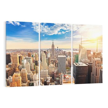 Obraz na płótnie 120x80 - Pulsujące Serce Nowego Jorku - Manhattan, Nowy Jork