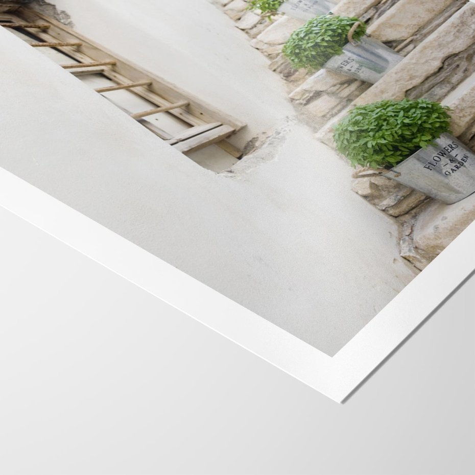 Plakat bez ramy 21x30 - Wznoszące się Marzenia - schody, perspektywa