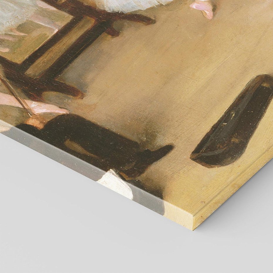 Obraz na płótnie 80x120 - The Dancing Class (1870), Edgar Degas - Reprodukcja - reprodukcja, obraz na płótnie