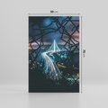 Obraz na płótnie 50x70 - Most nocą - Światła i refleksy - most, światła