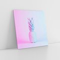 Obraz na płótnie 70x70 - Ananas Abstrakcja - ananas, abstrakcja