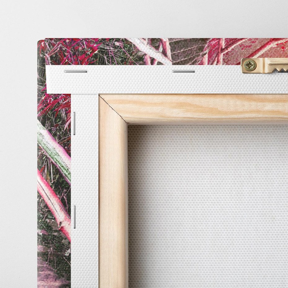 Obraz na płótnie 50x70 - Schody prowadzące do nieznanych ścieżek - schody, ścieżka