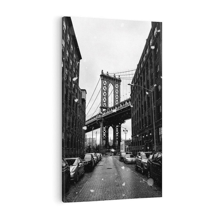 Obraz na płótnie 50x70 - Ikona Miasta - Nowy Jork, most