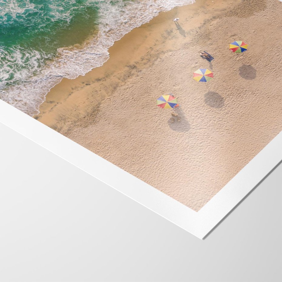 Plakat bez ramy 21x30 - Letnie Wakacje na Horyzoncie - plaża, morze