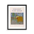 Plakat w ramie 30x40 - Reprodukcja van Gogha - vincent van gogh, reprodukcja - rama czarna